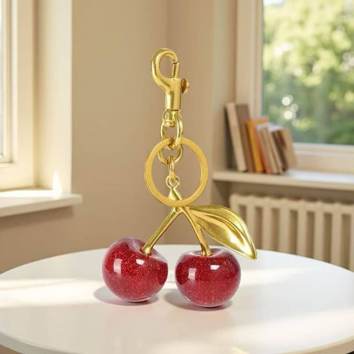 Viral Tiktok Cherry Keychain