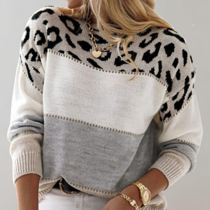 CHEYENNE – TRENDY CHIC PATTERNED SWEATER