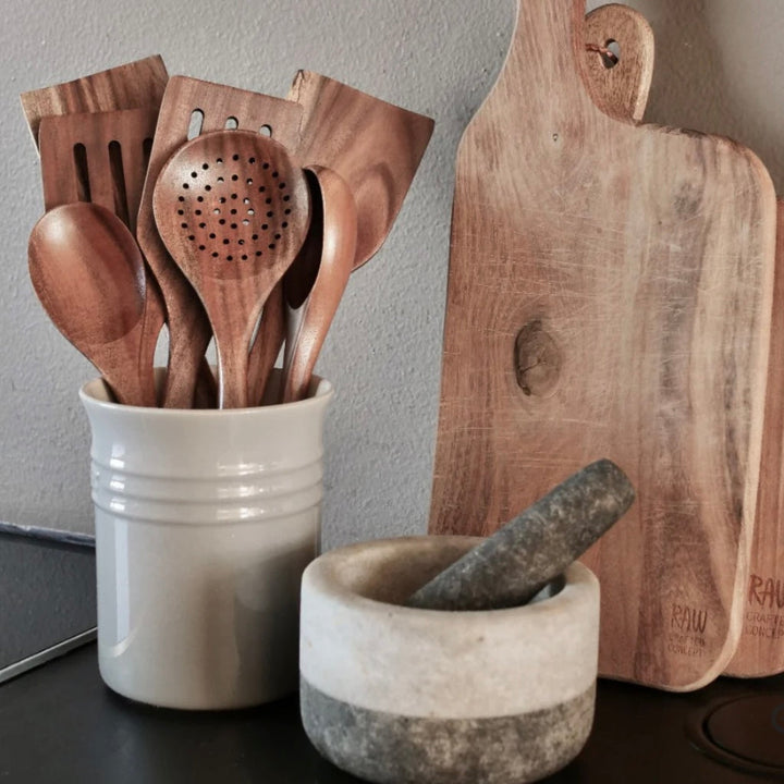 Kitchen Utensils Wood - Mediterranean