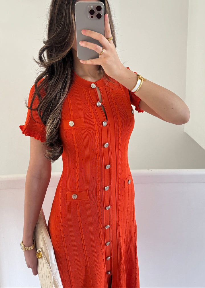 CLAIRE | Tweed Dress