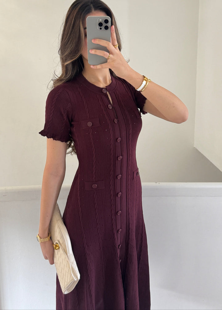 CLAIRE | Tweed Dress