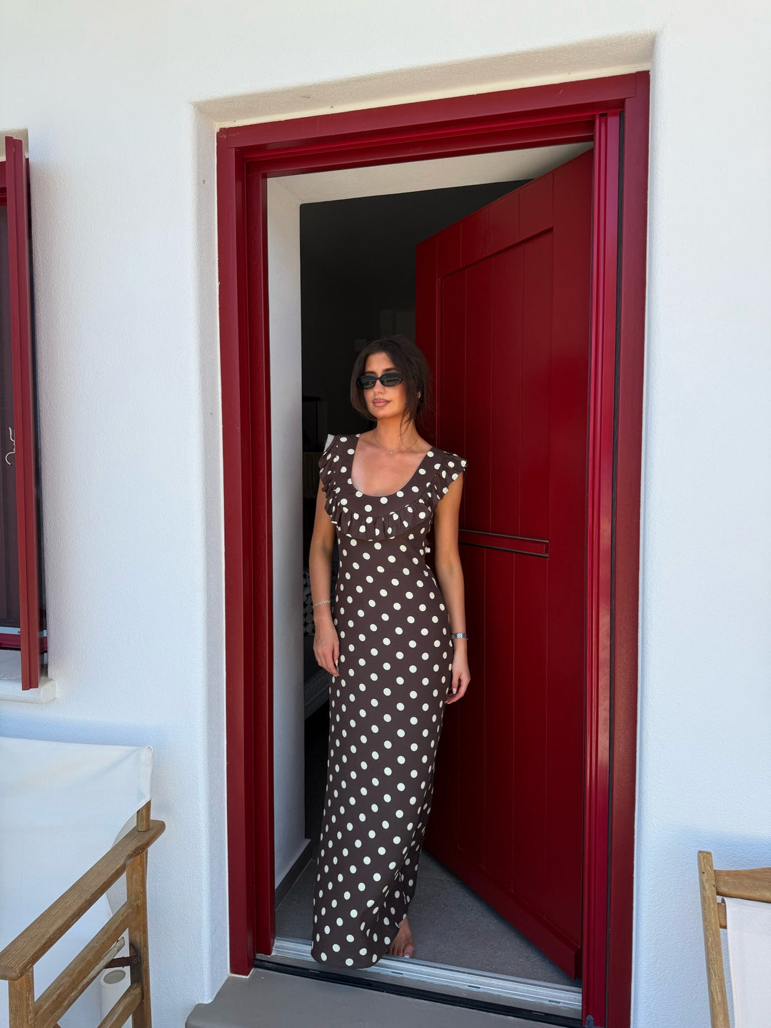 Amara | Dotted Dress