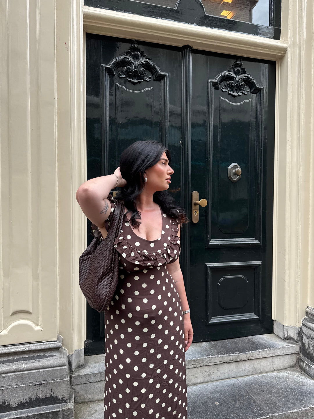 Amara | Dotted Dress