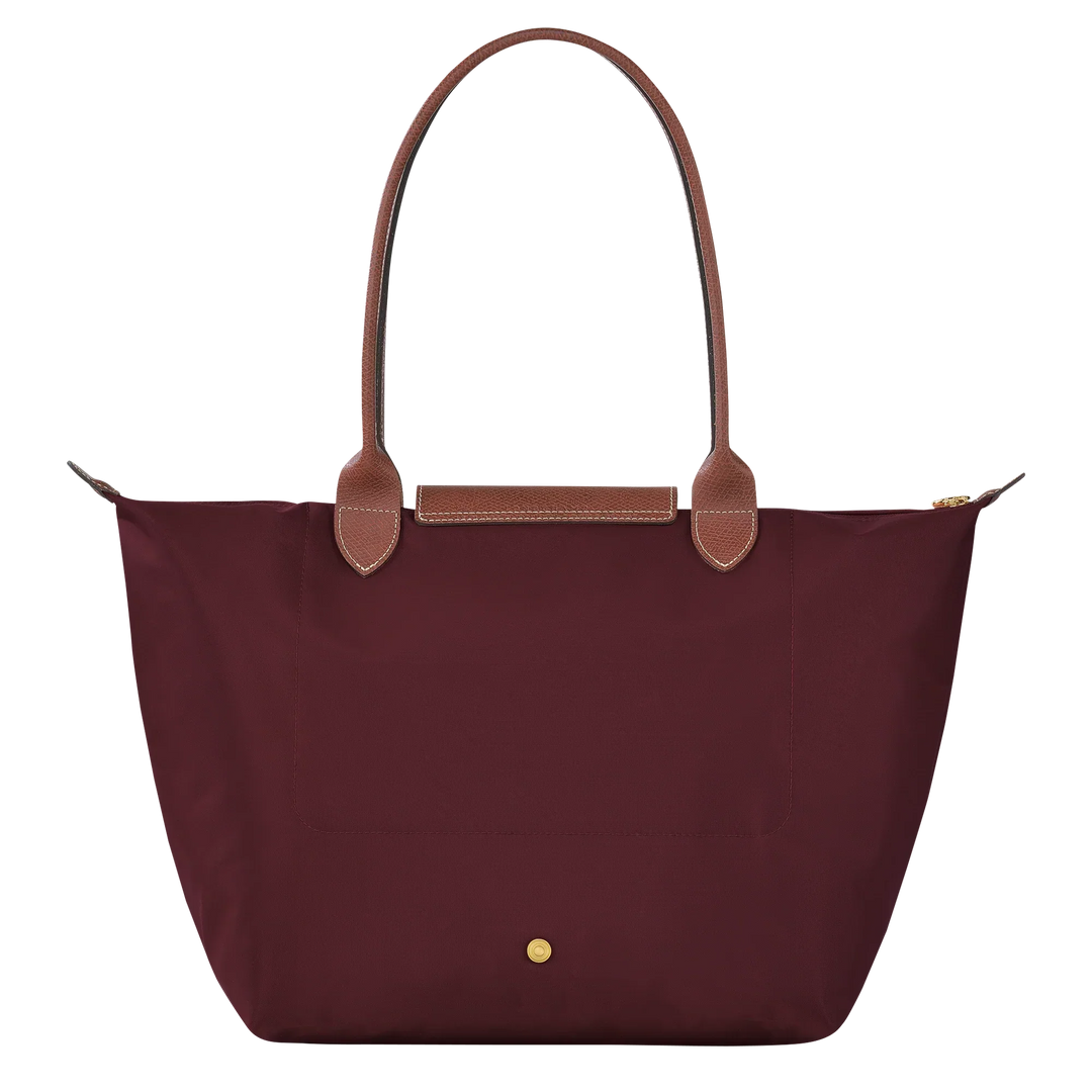 Large Pliage Tote, Burgundy
