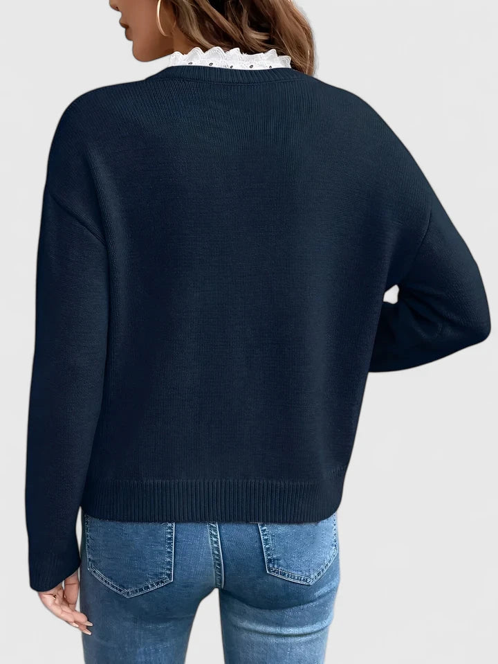 AMELIA – COZY CHIC KNIT SWEATER