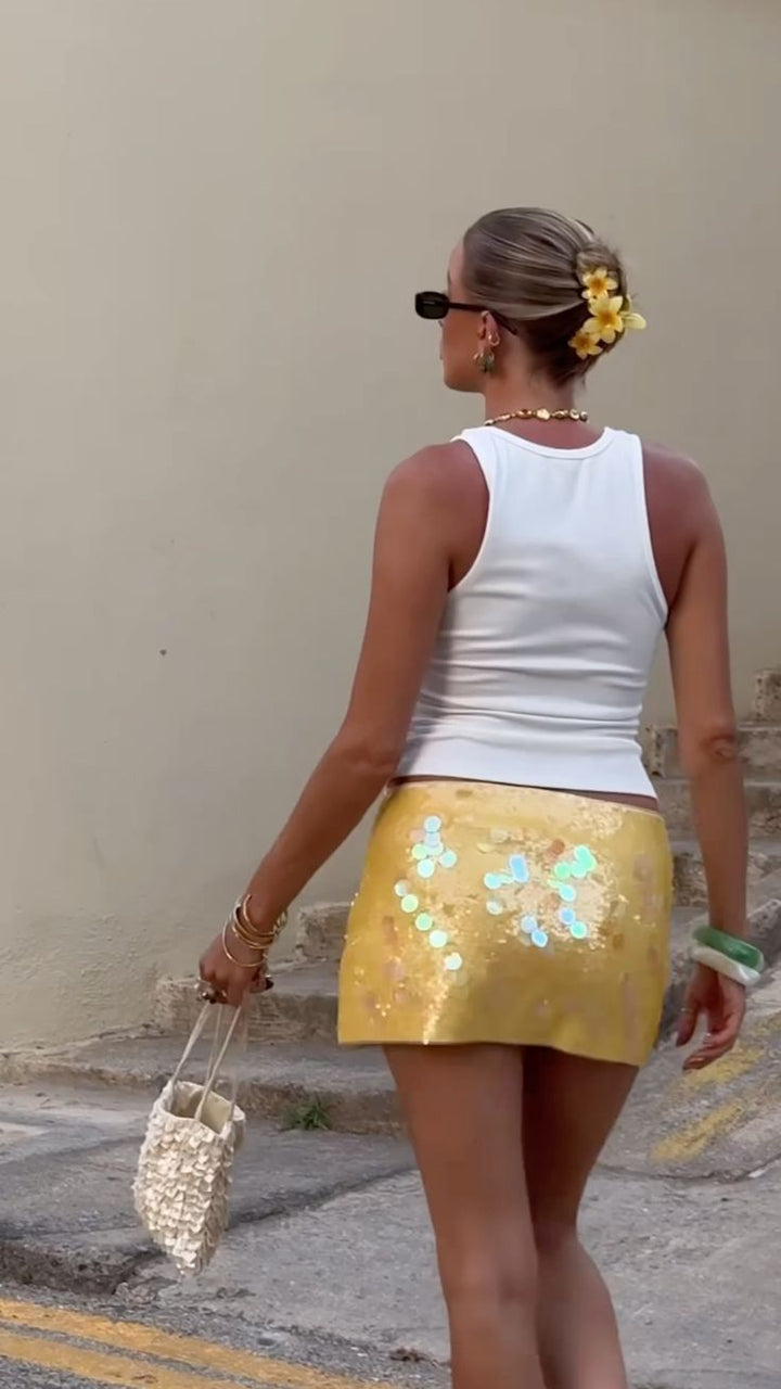 Ariel Mini Skirt Shell