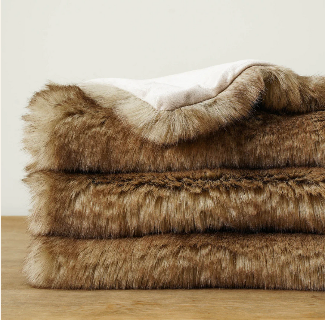 Faux Fur Blanket - Luxury Home Blanket