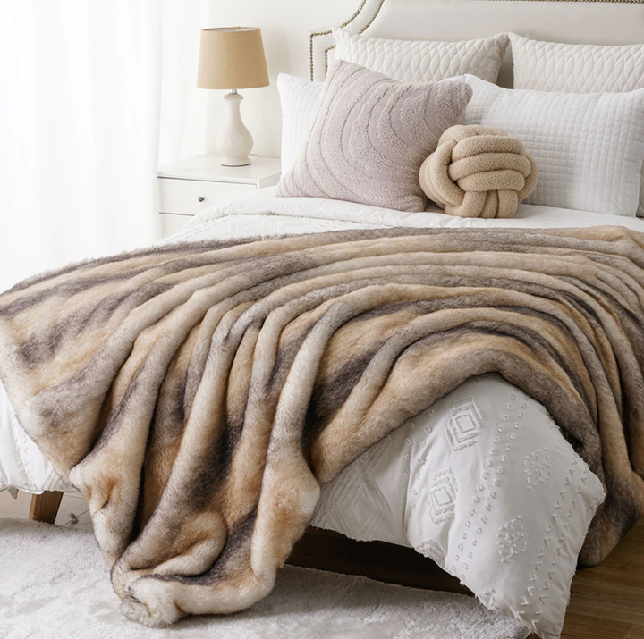 Faux Fur Blanket - Luxury Home Blanket