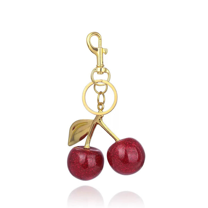 Viral Tiktok Cherry Keychain