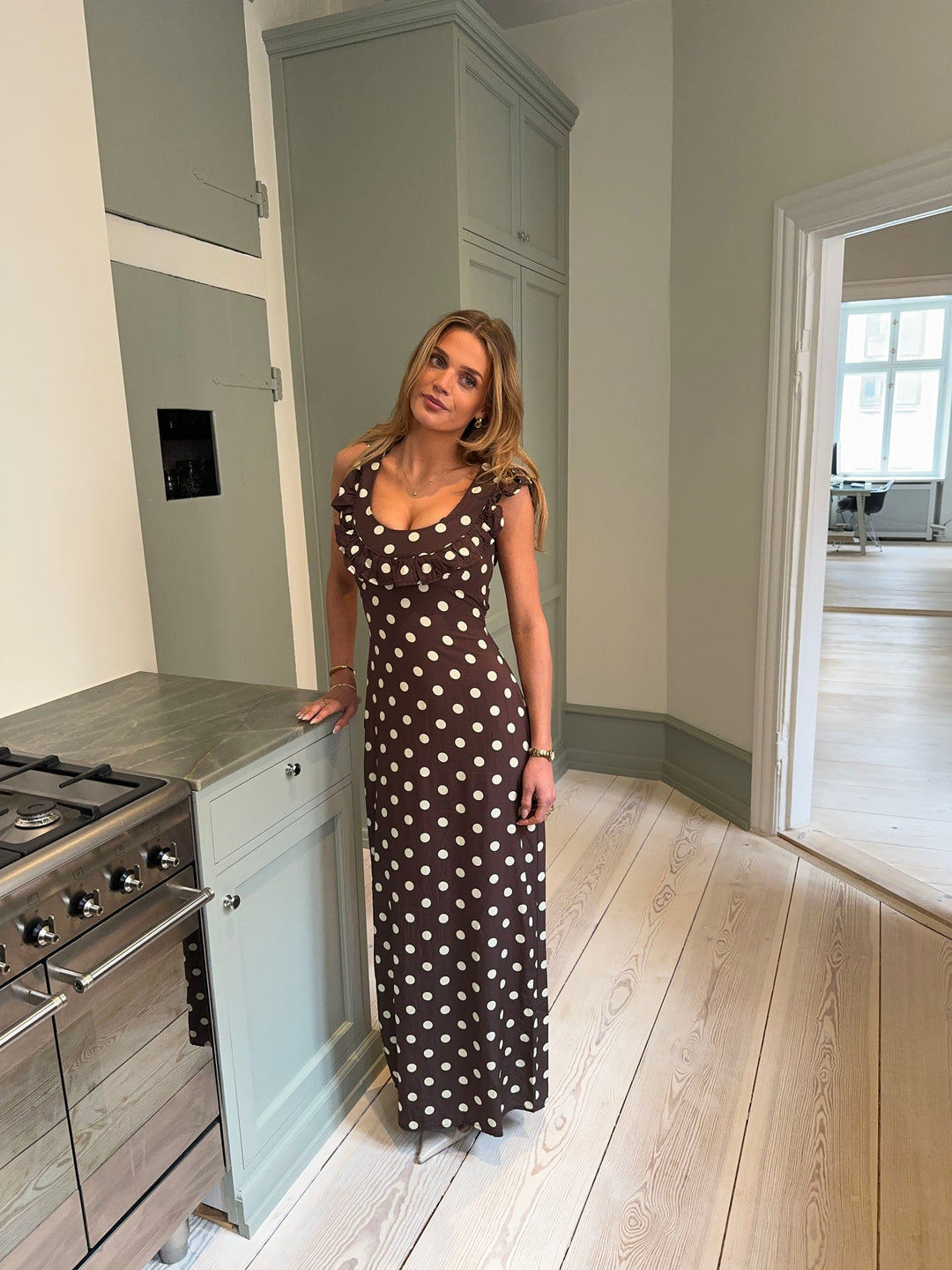 Amara | Dotted Dress