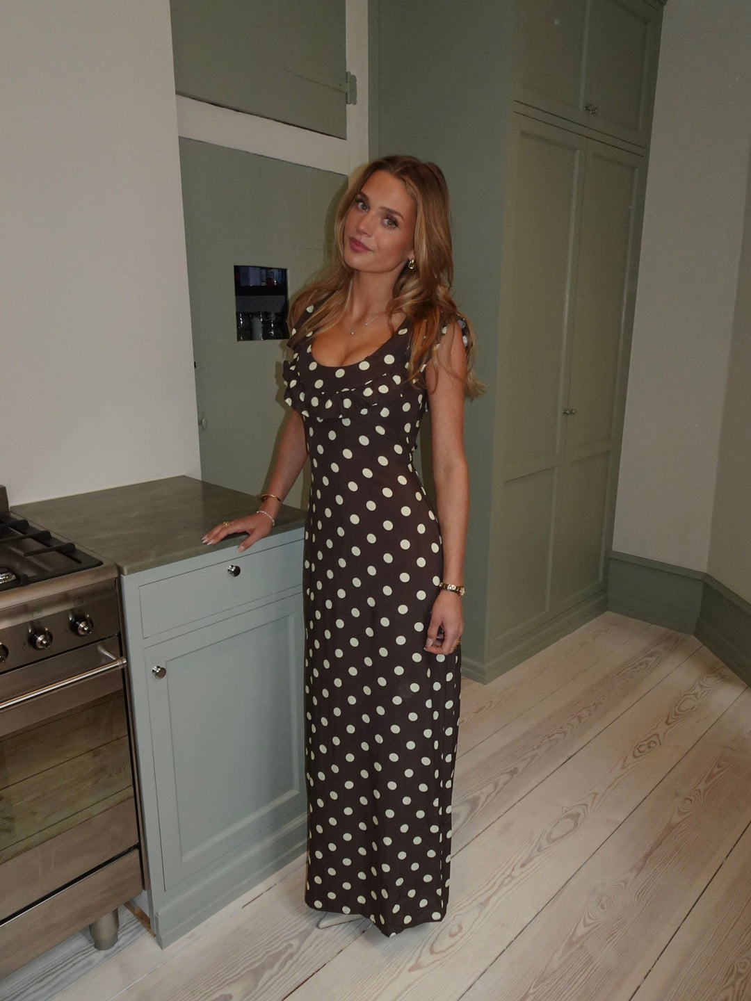 Amara | Dotted Dress